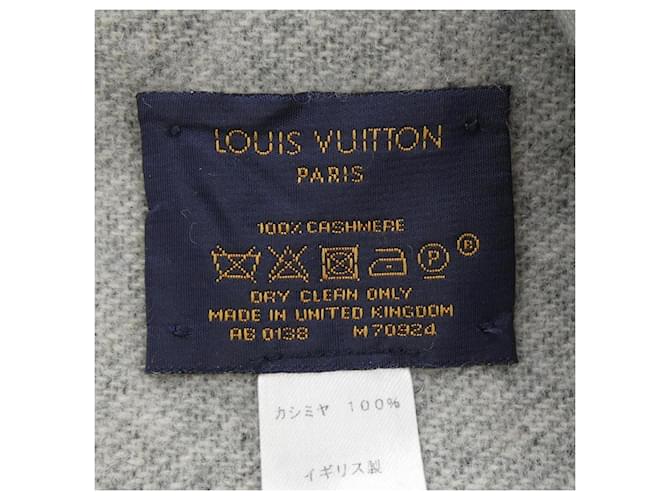 Sciarpa Louis Vuitton LV Split M70924 Marrone Nero - vista 3