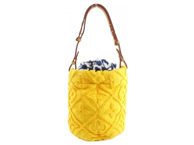 Borsa a secchiello Louis Vuitton LV by the Pool Bucket Vacation Arancione - vista 2