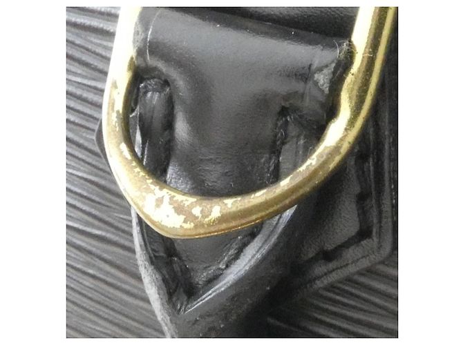 Borsa Louis Vuitton Epi Alma PM Nero - vista 4