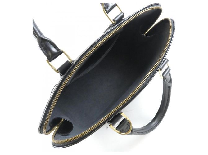 Borsa Louis Vuitton Epi Alma PM Nero - vista 9