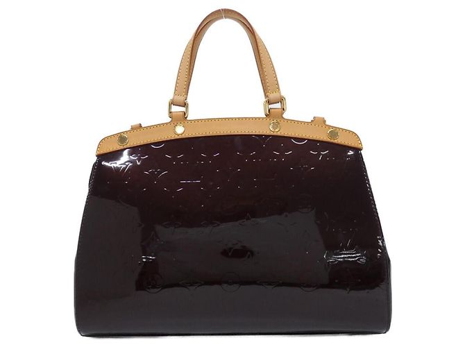 Borsa Louis Vuitton Vernis Blair MM Bordò - vista 2
