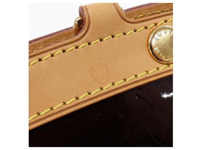 Borsa Louis Vuitton Vernis Blair MM Bordò - vista 5