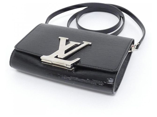 Louis Vuitton Epi Electric Pochette Louise PM M41627 Nero - vista 3