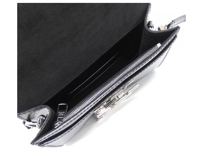 Louis Vuitton Epi Electric Pochette Louise PM M41627 Nero - vista 6