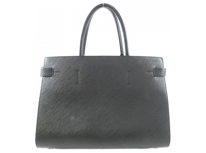 Louis Vuitton Epi Twist Tote Handtasche Schwarz - Ansicht 2