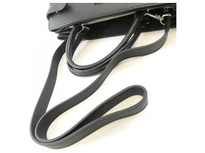 Louis Vuitton Epi Twist Tote Handtasche Schwarz - Ansicht 8