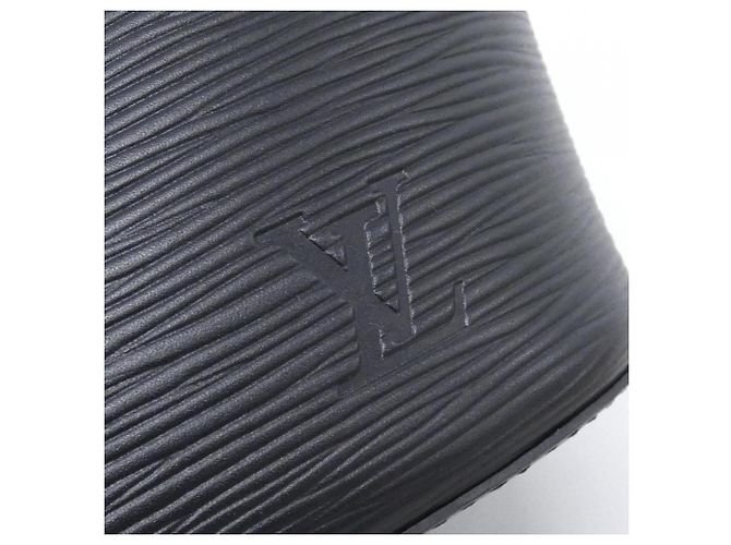 Borsa Louis Vuitton Epi Neverfull MM Nero - vista 4