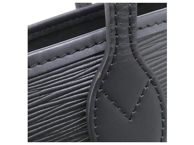 Borsa Louis Vuitton Epi Neverfull MM Nero - vista 5