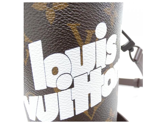 Borsa a tracolla Louis Vuitton Everyday LV Coffee Cup Marrone - vista 4