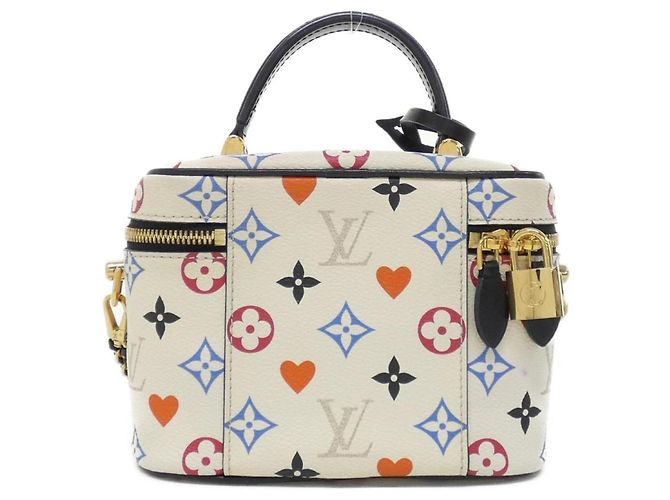 Borsa da mano porta trucchi Louis Vuitton GameOn Monogram Bianco - vista 2