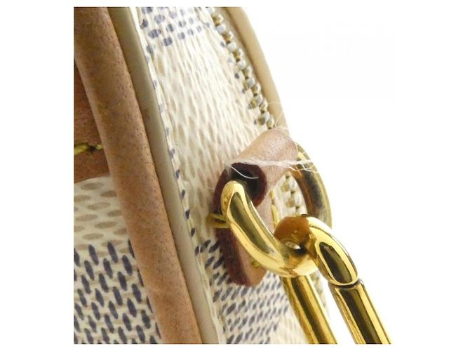 Borsa a tracolla Louis Vuitton Damier Azur Neo Capie Blu - vista 5