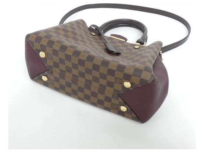 Borsa Louis Vuitton Damier Brittany Bordò Damier ebene - vista 3