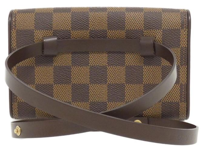 Borsa cintura Louis Vuitton Damier Pochette Florentine XS Damier ebene - vista 2