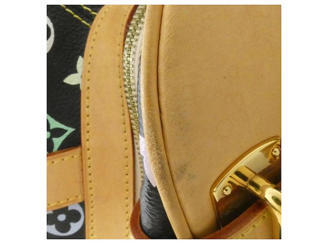 Borsa a tracolla Louis Vuitton Multicolor Claudia Nero - vista 3