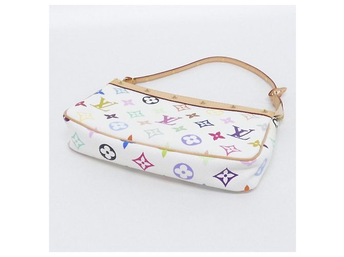 Louis Vuitton Multicolor Pochette Accessoires Bianco - vista 2