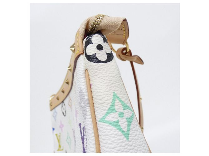 Louis Vuitton Multicolor Pochette Accessoires Bianco - vista 3