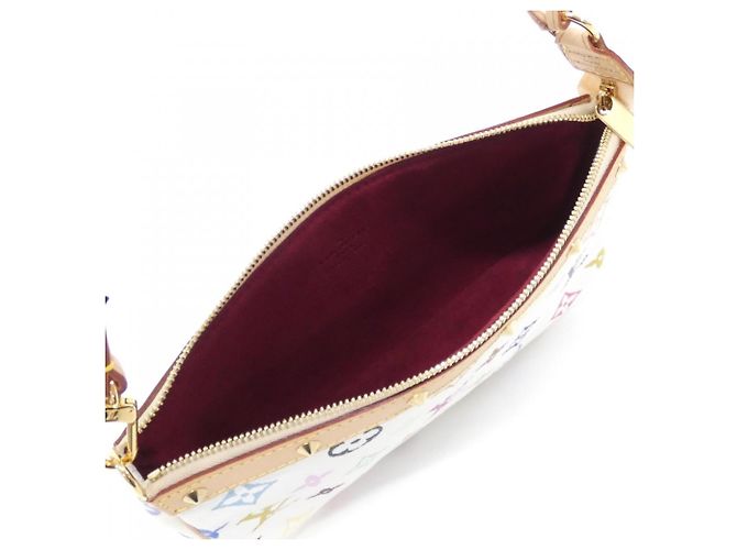 Louis Vuitton Multicolor Pochette Accessoires Bianco - vista 5