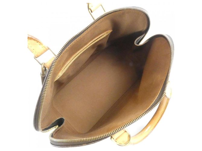 Louis Vuitton Monogram Alma PM Handtasche Braun - Ansicht 10