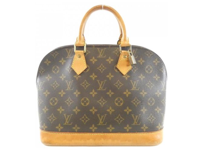 Louis Vuitton Monogram Alma PM Handtasche Braun - Ansicht 2
