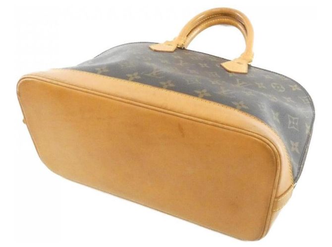 Louis Vuitton Monogram Alma PM Handtasche Braun - Ansicht 3