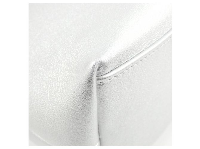 Clutch Christian Dior Bow Small Argento - vista 3