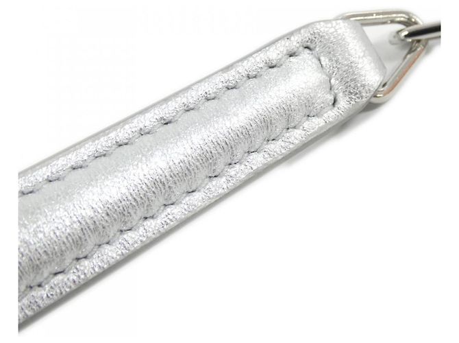 Clutch Christian Dior Bow Small Argento - vista 6