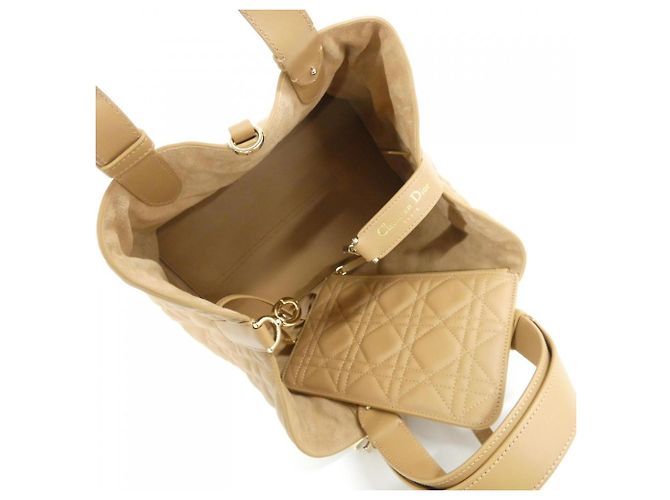 Borsa Christian Dior Toujours Medium Marrone - vista 6