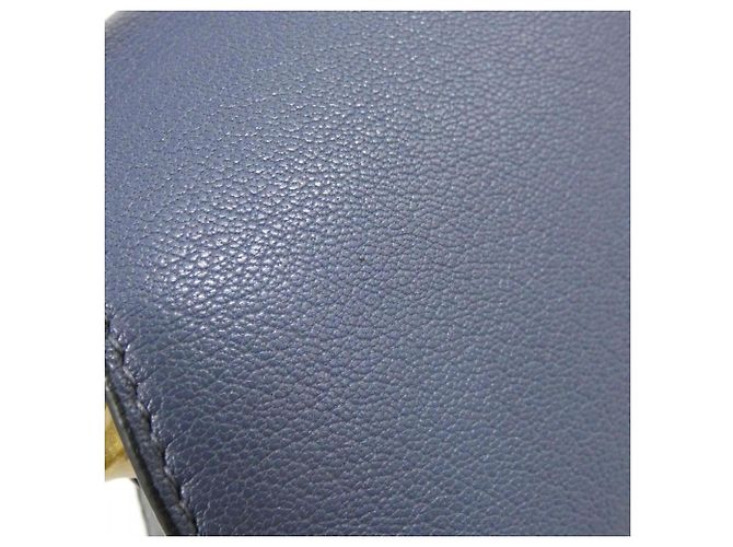 Borsa a tracolla Christian Dior Saddle M0446CCEH Blu - vista 4