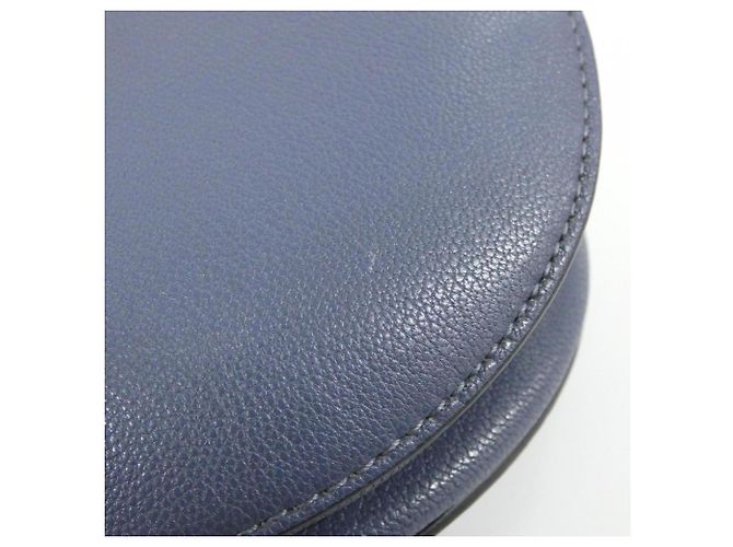 Borsa a tracolla Christian Dior Saddle M0446CCEH Blu - vista 5