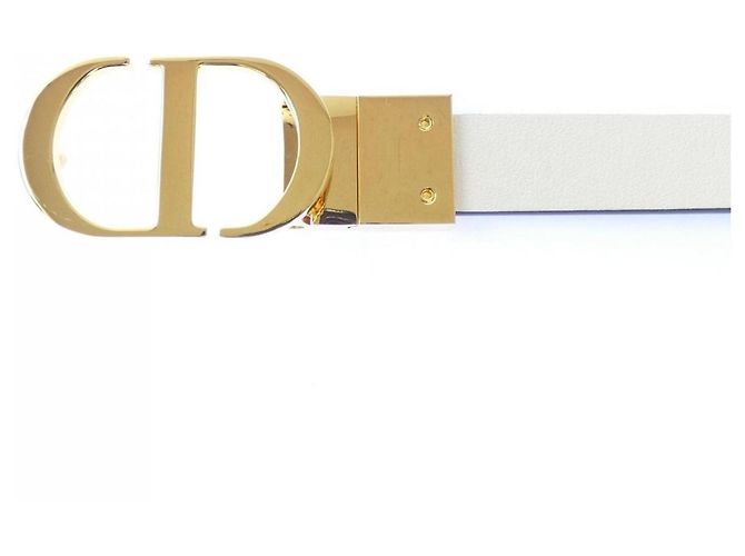 Christian Dior 30 Montaigne Wendelgürtel Weiß - Ansicht 2