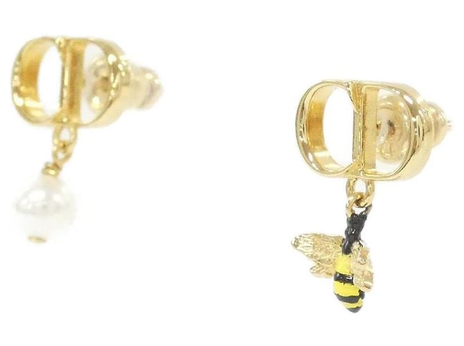 Orecchini Christian Dior DIOR GARDEN E4672WOMLQ Nero D'oro Giallo - vista 2