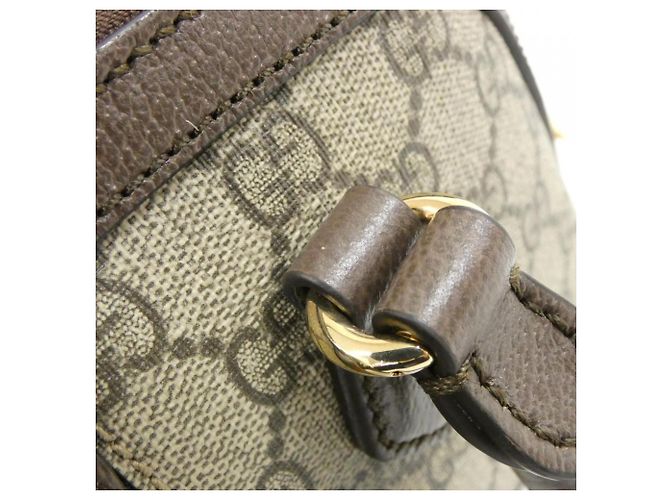 Borsa Gucci Ophidia Marrone Beige - vista 5