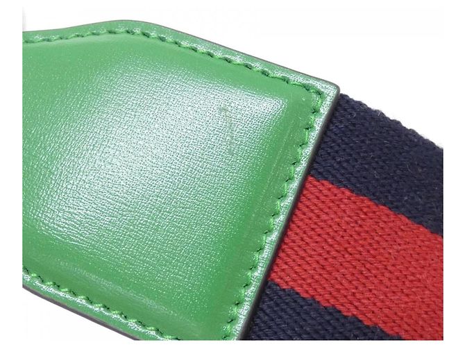 Borsa Gucci Bamboo 1947 Verde - vista 7