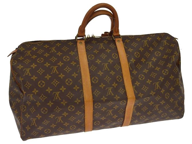 Louis Vuitton Keepall Monogram 55 Marrone - vista 2