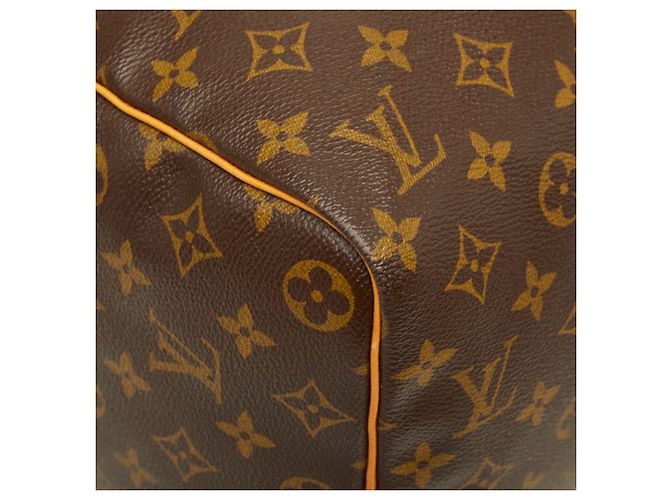 Borsa Boston Louis Vuitton Monogram Keepall 45 Marrone Monogramma - vista 5