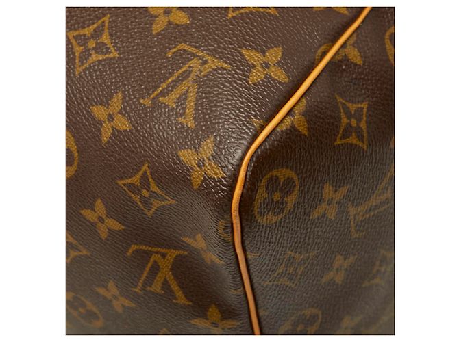 Borsa Boston Louis Vuitton Monogram Keepall 45 Marrone Monogramma - vista 6
