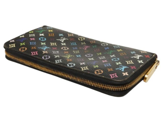 Cartera Zippy Monogram Louis Vuitton Negro Multicolor Monograma - vista 3
