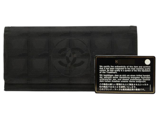 Timeless Chanel New Travel Line Langbeutel Schwarz - Ansicht 11