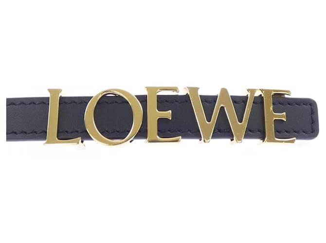Loewe Standard Black Gürtel Schwarz - Ansicht 2