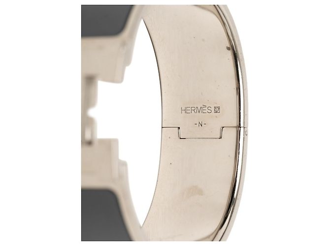 Hermès Bracciale Hermes Clic Clac H PM Metallico - vista 4