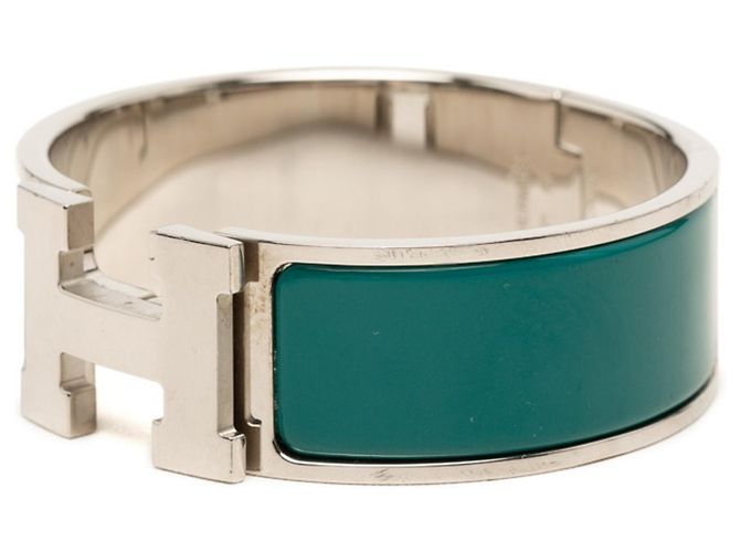 Hermès Bracciale Hermes Clic Clac H PM Verde - vista 2