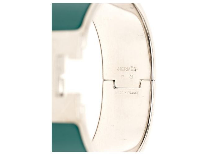 Hermès Bracciale Hermes Clic Clac H PM Verde - vista 5