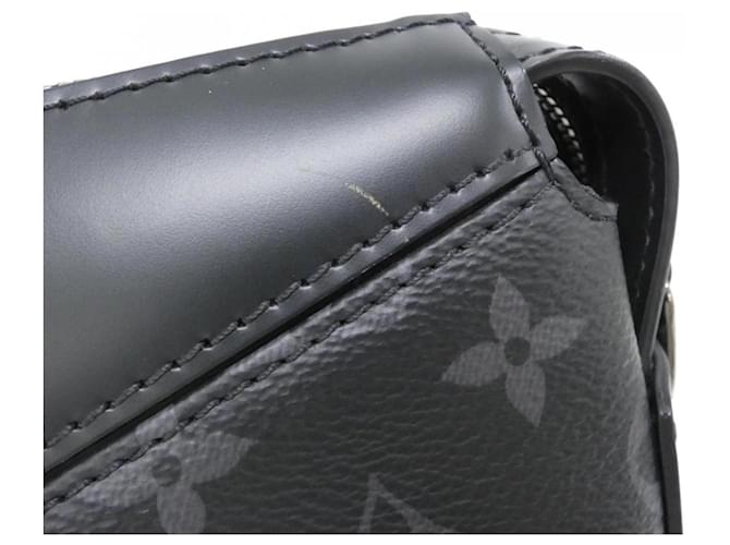 Louis Vuitton Monogram Eclipse Briefcase Explorer M40566 Noir - vue 4