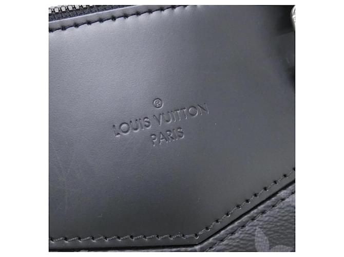 Louis Vuitton Monogram Eclipse Briefcase Explorer M40566 Noir - vue 6