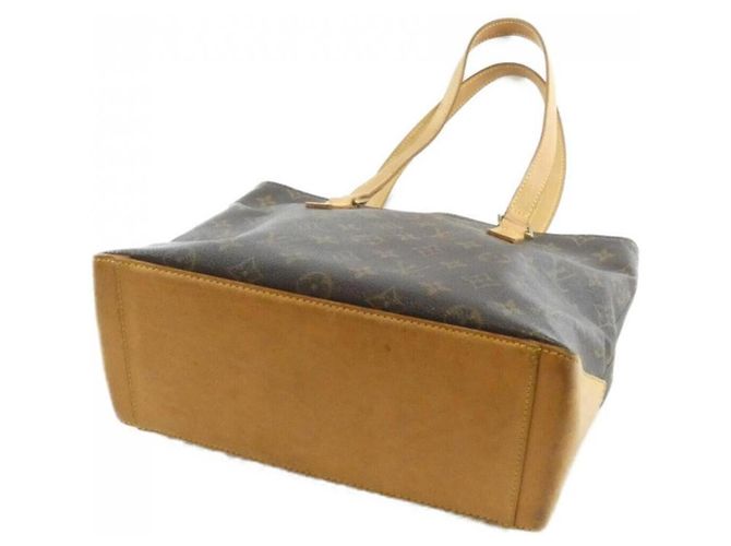 Borsa Louis Vuitton Monogram Cabas Piano Marrone - vista 2