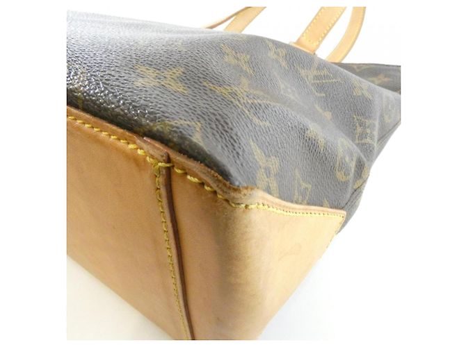 Borsa Louis Vuitton Monogram Cabas Piano Marrone - vista 3