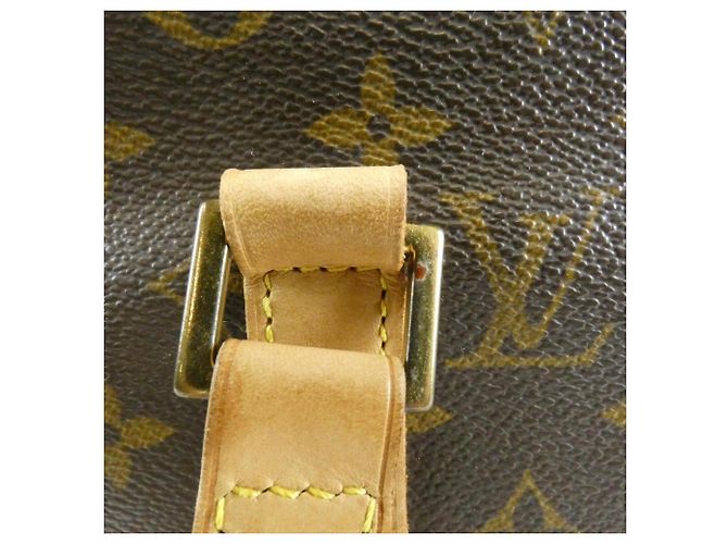 Borsa Louis Vuitton Monogram Cabas Piano Marrone - vista 4