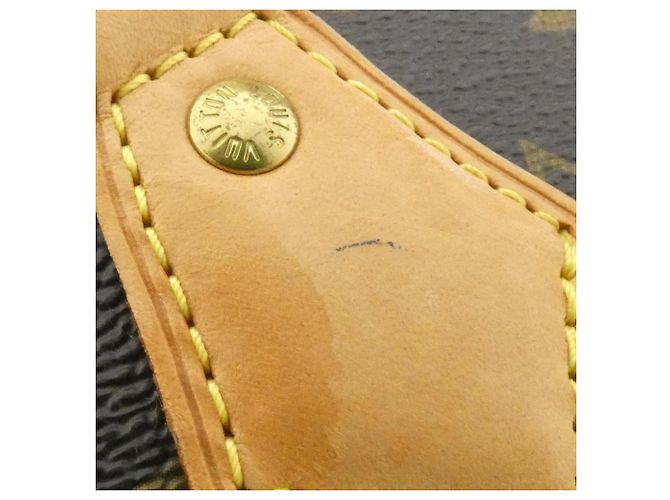 Borsa Boston Louis Vuitton Monogram Speedy 30cm Marrone - vista 4