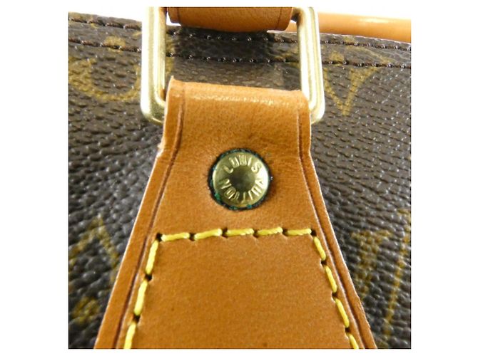 Borsa Boston Louis Vuitton Monogram Speedy 35cm Marrone - vista 4