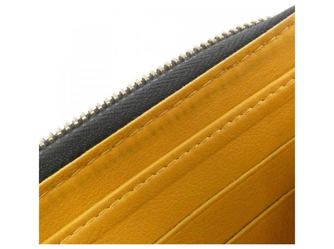 Louis Vuitton Monogram Denim Zippy Wallet Schwarz - vista 8